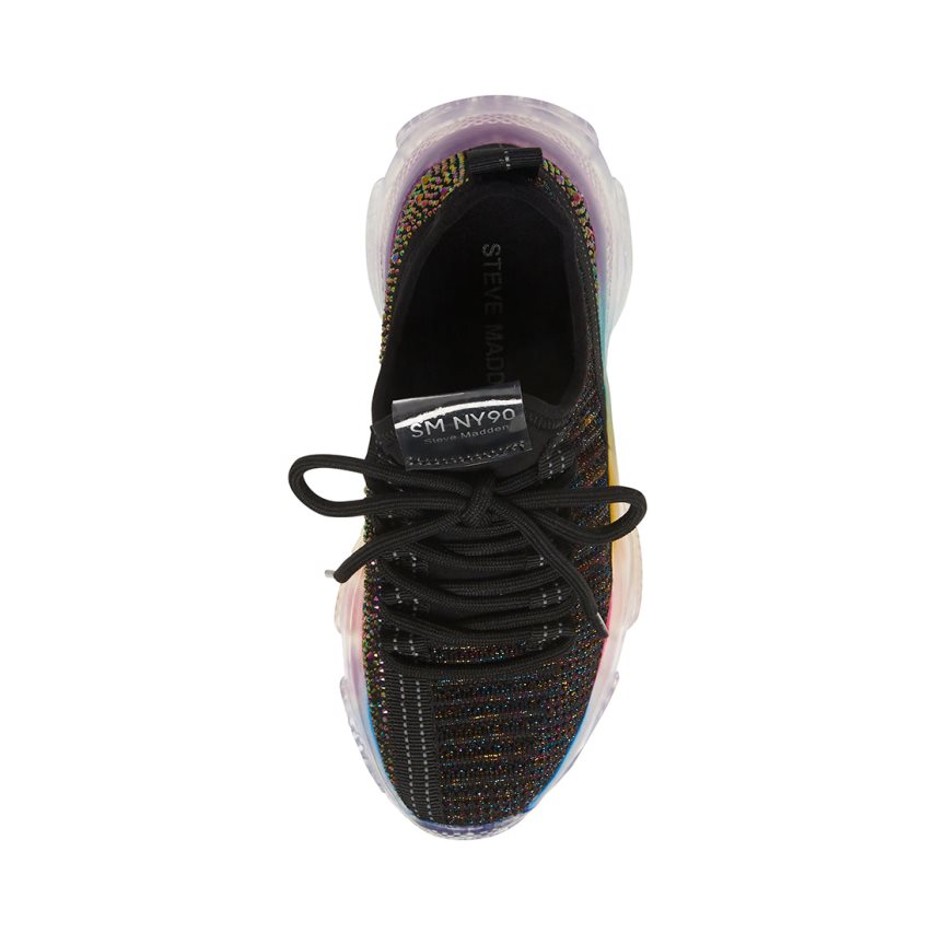 Zapatillas Steve Madden Jmaxima Niños Negras Multicolor | ES PBE82S